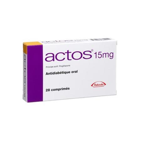 Actos Tabl 15 mg 28 pcs - PrimeCare Global