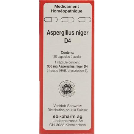 Sanum Aspergillus niger capsules D 4 20 pcs - PrimeCare Global