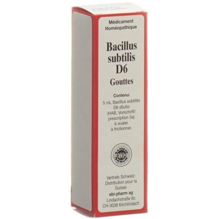 Sanum Bacillus Subtilis Tropfen D 6 5мл - PrimeCare Global