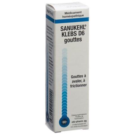 Sanukehl Klebs Drops D 6 bottles 10 ml - PrimeCare Global