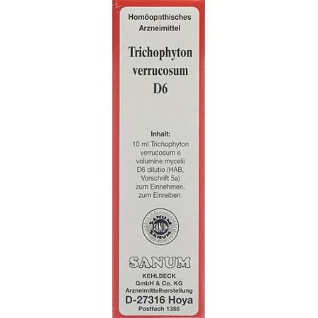 SANUM Trichophyton verrucosum drops D 6 10 ml - PrimeCare Global