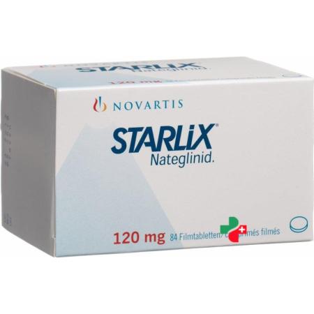 Starlix 120 mg 84 filmtablets - PrimeCare Global