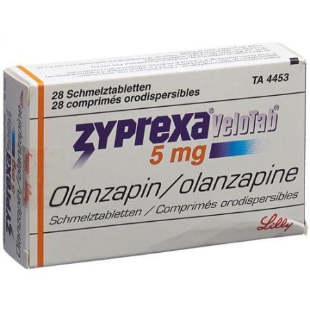 Zyprexa Velotab Melting Tab 5 mg 28 pcs - PrimeCare Global