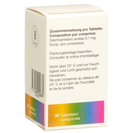 Minirin Tabl 0.1 mg Ds 30 pcs - PrimeCare Global