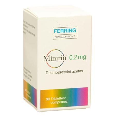 Minirin Tabl 0.2 mg Ds 30 pcs - PrimeCare Global