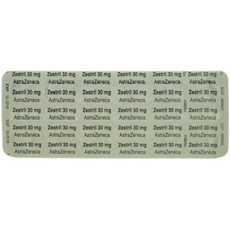 Zestril Tabl 30 mg 30 pcs - PrimeCare Global