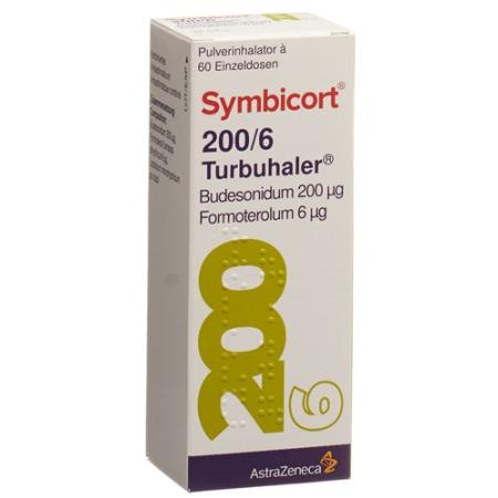 Symbicort 200/6 Turbuhaler Inh Plv 60 Dos - PrimeCare Global