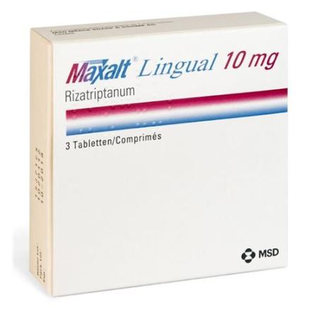 Maxalt Lingual Tabl 10 mg 3 pcs - PrimeCare Global
