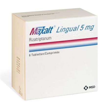 Maxalt Lingual Tabl 5 mg 6 pcs - PrimeCare Global