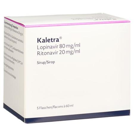Kaletra Syrup 80mg/20mg/ml 5 Fl 60ml - PrimeCare Global