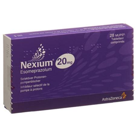 Nexium Mups Tabl 20 mg 28 pcs - PrimeCare Global