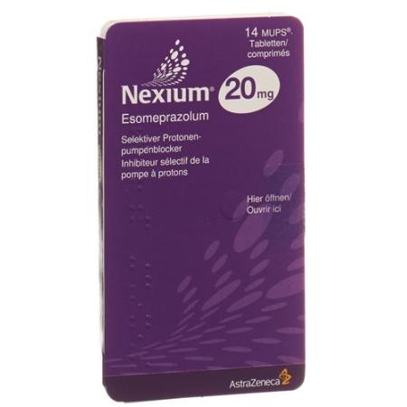 Nexium Mups Tabl 20 mg 14 pcs - PrimeCare Global