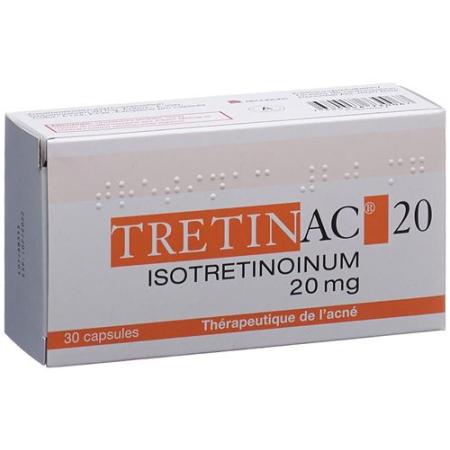 Tretinac Kaps 20 mg 30 pcs - PrimeCare Global