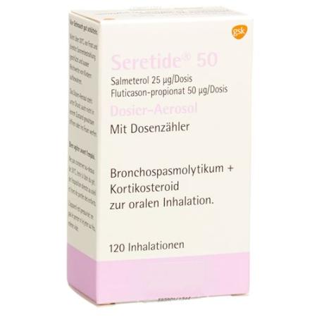 Seretide 50 dosing aerosols 120 doses - PrimeCare Global