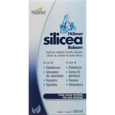 H&uuml;bner Silicea Balsam liq bottle 500 ml - PrimeCare Global