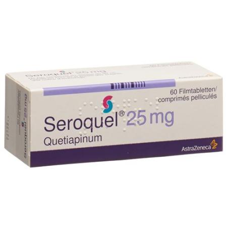 Seroquel Filmtablet 25 mg 60 pcs - PrimeCare Global