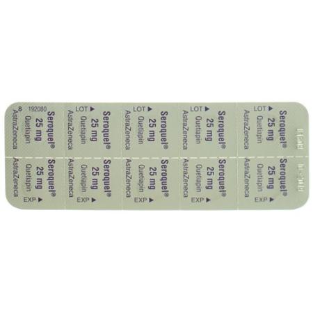 Seroquel Filmtablet 25 mg 60 pcs - PrimeCare Global
