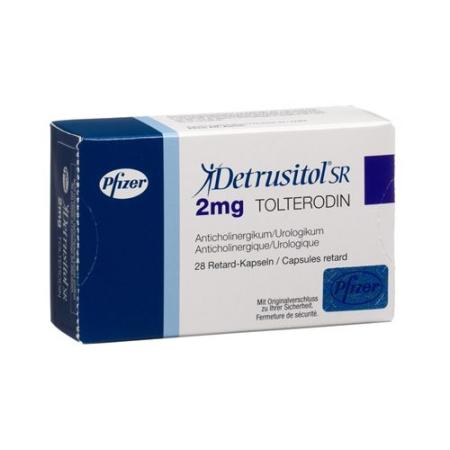Detrusitol SR Ret Capsules 2 mg 28 pcs - PrimeCare Global