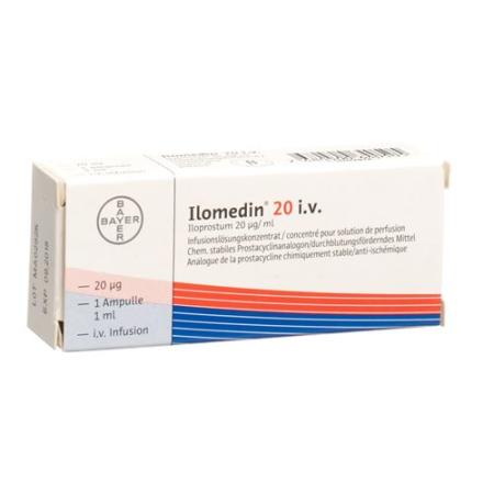 Ilomedin Inf Conc 20 mcg/ml i.v. amp 1ml - PrimeCare Global