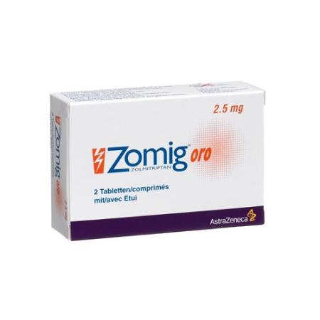 Zomig oro Tabl 2.5 mg 12 pcs - PrimeCare Global