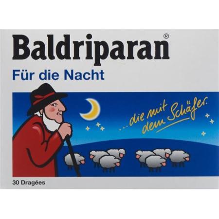 Baldriparan for the night Drag 30 pcs - PrimeCare Global