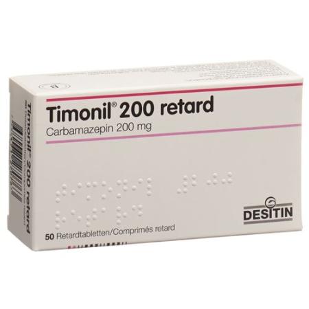 Timonil retard Ret Tabl 200 mg 50 pcs - PrimeCare Global