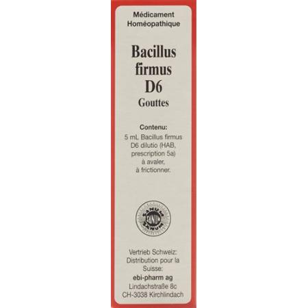 Sanum Bacillus firmus drops D 6 5 ml - PrimeCare Global
