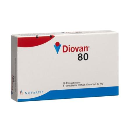 Diovan Filmtablet 80 mg 28 pcs - PrimeCare Global