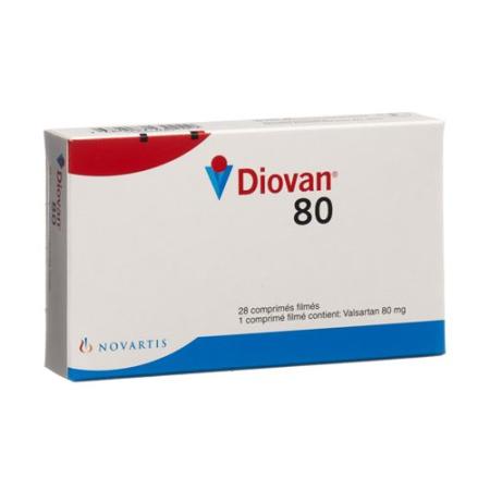 Diovan Filmtablet 80 mg 98 pcs - PrimeCare Global