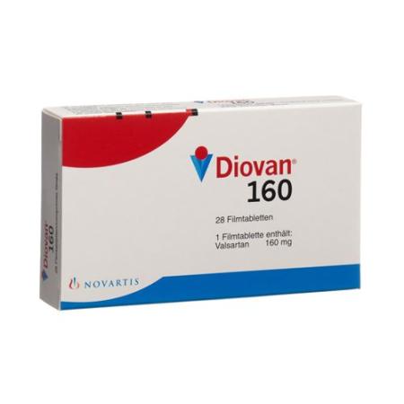 Diovan Filmtablet 160 mg 98 pcs - PrimeCare Global