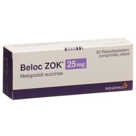 Beloc Zok Ret Tabl 25 mg 100 pcs - PrimeCare Global