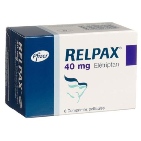 Relpax Filmtablet 40 mg 6 pcs - PrimeCare Global