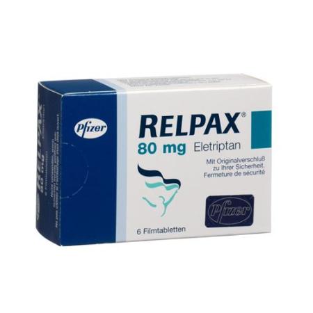 Relpax Filmtablet 80 mg 6 pcs - PrimeCare Global