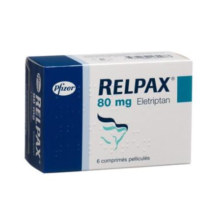 Relpax Filmtablet 80 mg 6 pcs - PrimeCare Global