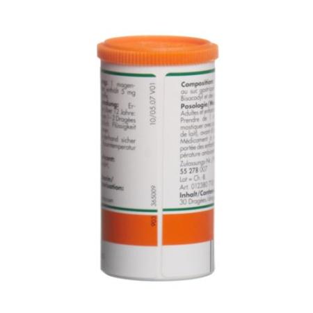 Bekunis Drag&eacute;es 5 mg Bisacodyl can 30 pcs - PrimeCare Global