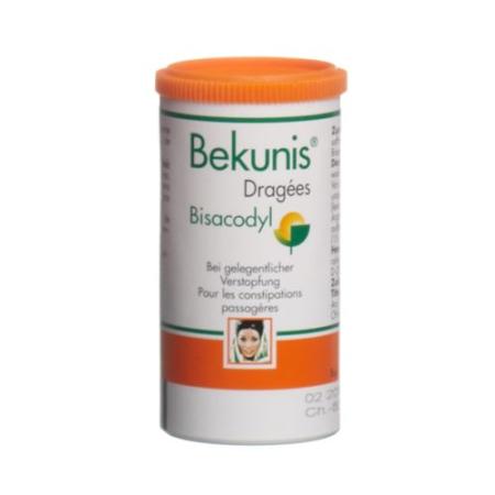 Bekunis Drag&eacute;es 5 mg Bisacodyl can 30 pcs - PrimeCare Global