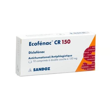 Ecofenac CR Tabl 150 mg 10 pcs - PrimeCare Global