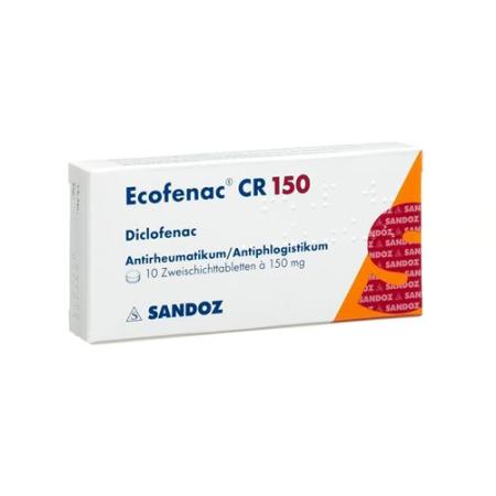 Ecofenac CR Tabl 150 mg 100 pcs - PrimeCare Global