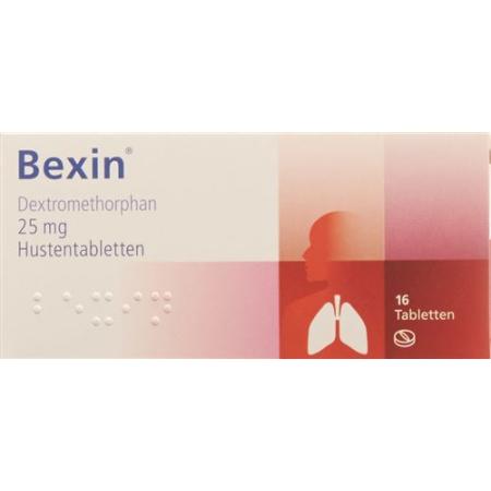 Bexin cough tablets 25 mg 16 pcs - PrimeCare Global
