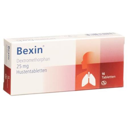 Bexin cough tablets 25 mg 16 pcs - PrimeCare Global