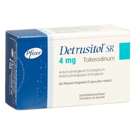 Detrusitol SR Ret capsules 4 mg 56 pcs - PrimeCare Global
