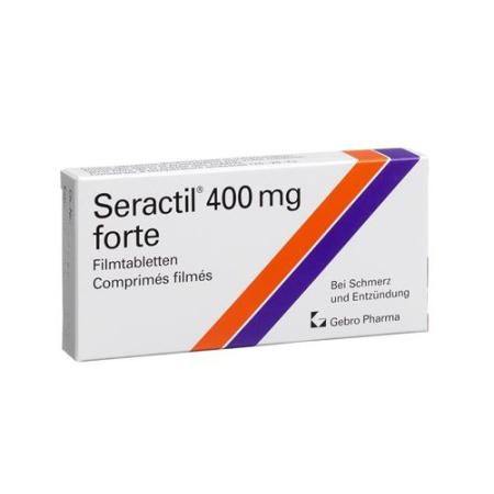 Seractil Filmtablet 400 mg forte 10 pcs - PrimeCare Global