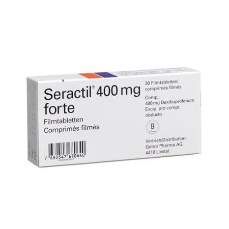 Seractil Filmtablet 400 mg forte 30 pcs - PrimeCare Global