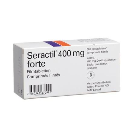 Seractil Filmtablet 400 mg forte 50 pcs - PrimeCare Global