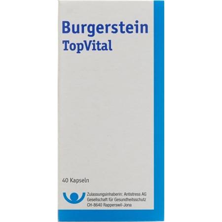 Burgerstein TopVital capsules 40 pcs - PrimeCare Global
