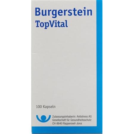 Burgerstein TopVital capsules 100 pcs - PrimeCare Global