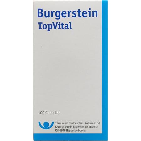Burgerstein TopVital capsules 100 pcs - PrimeCare Global