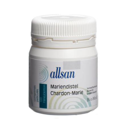 Allsan milk thistle film tablets can 300 pcs - PrimeCare Global