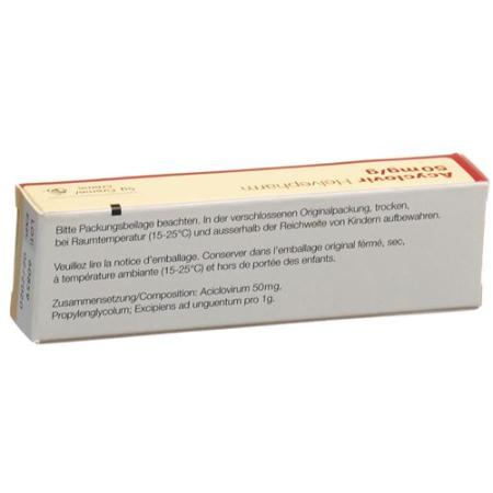 Acyclovir Helvepharm Cream 50mg/g Tb 5g - PrimeCare Global