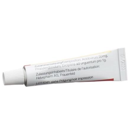 Acyclovir Helvepharm Cream 50mg/g Tb 5g - PrimeCare Global